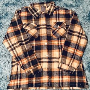 Womens Flannel Shacket